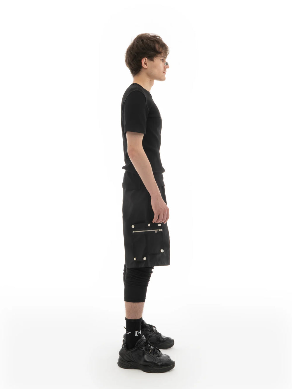 °SY/ — rib printed t-shirt