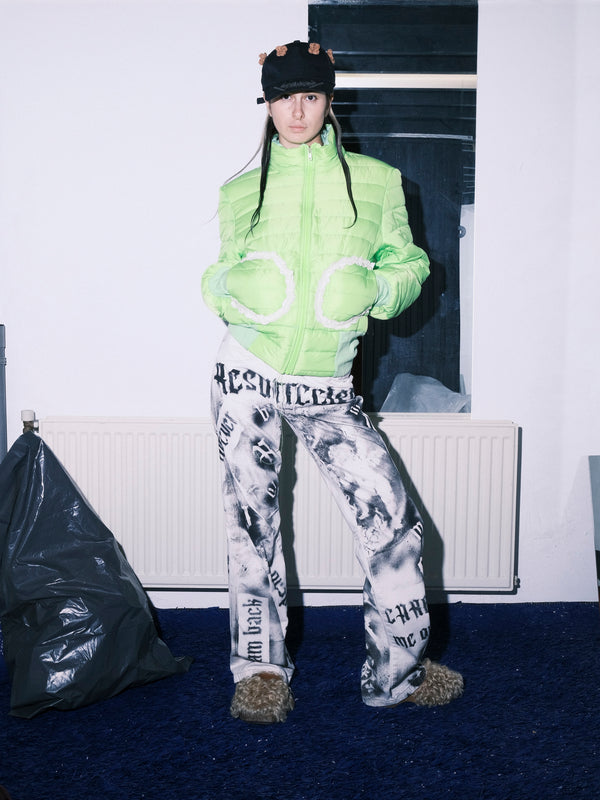 Green Jacket – front view – by Rosdorff – Dream Unit Amsterdam