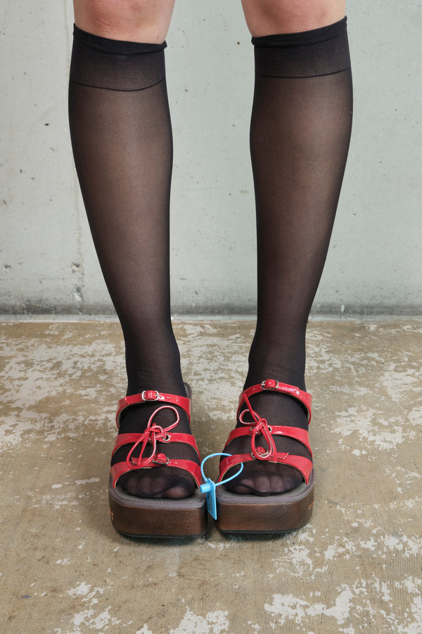 Yucca Red Ponte Moss shoe – front view – by Ponte Alle Moss19 – Dream Unit Amsterdam