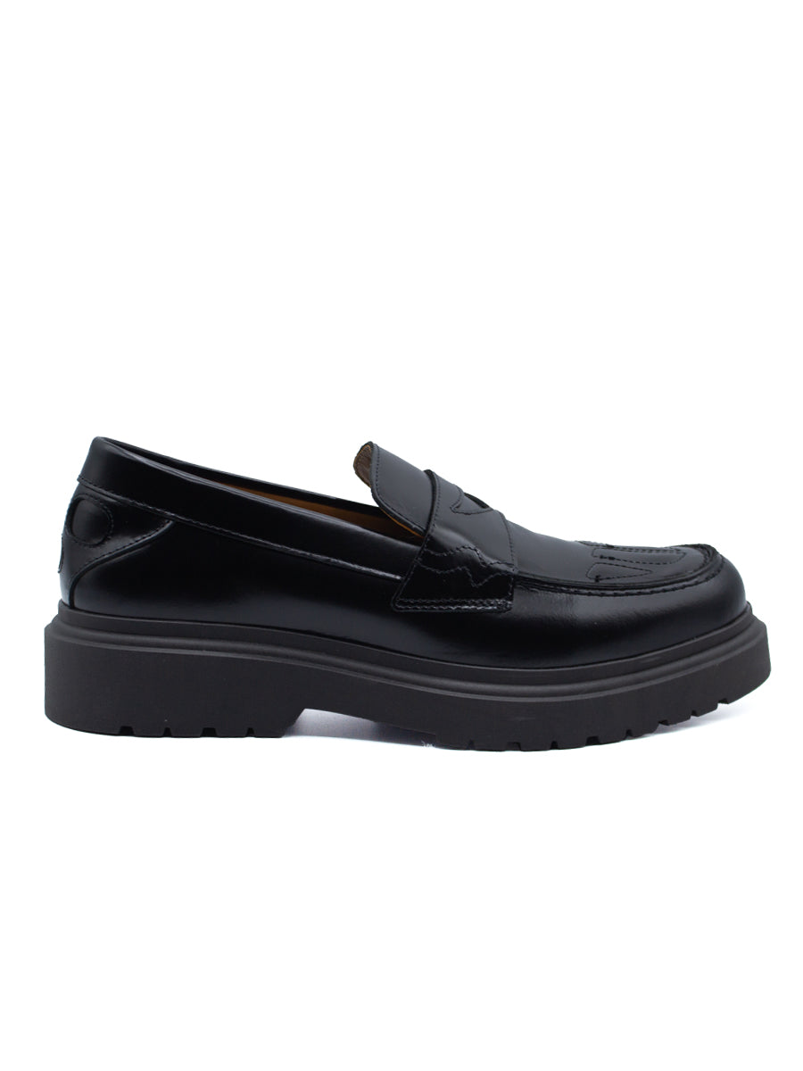 Skull Loafer Black