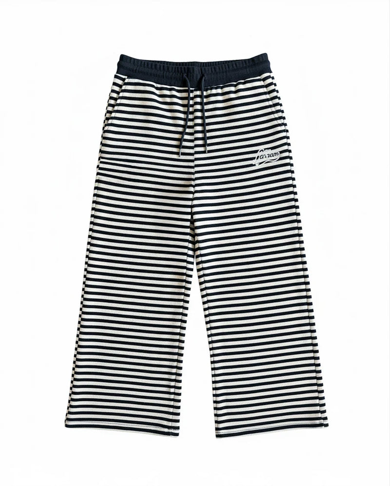 La Fam striped pants