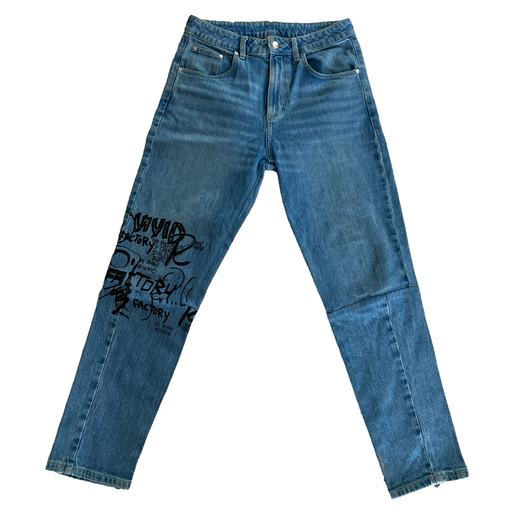 Light-wash skinny jeans by Ryan Hawaii — product view