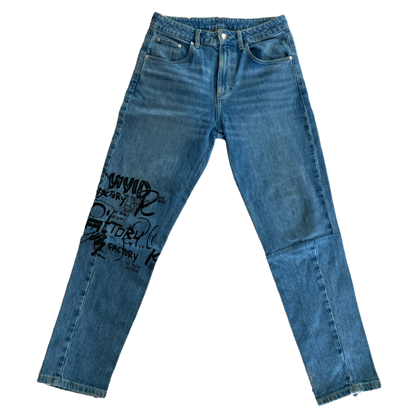 Light-wash skinny jeans by Ryan Hawaii — product view