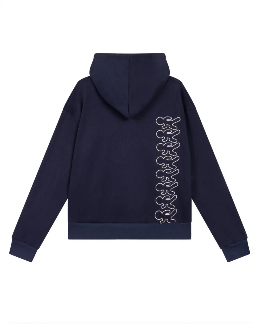 running rico jogging zipper navy