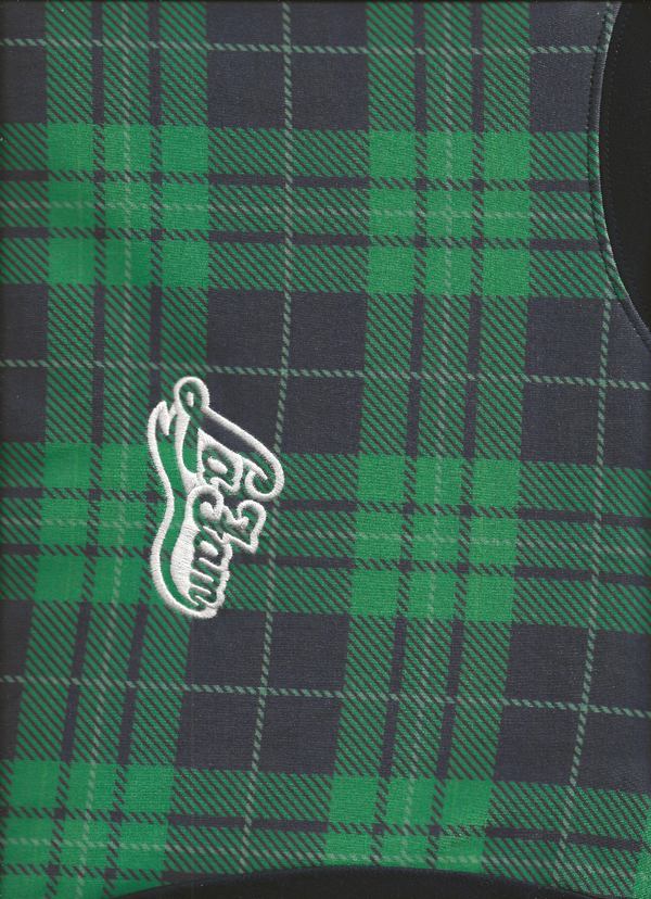 Checkered Body T-Shirt Black/Green