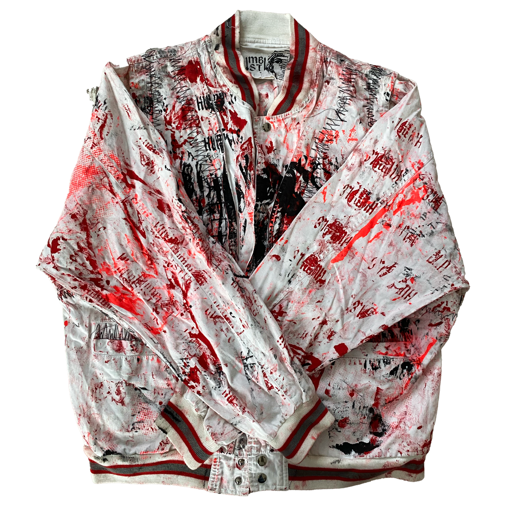 Upcycled jacket by Humble Hustle — handmade product view