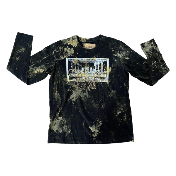 Upcycled long-sleeve shirt by Humble Hustle — product view
