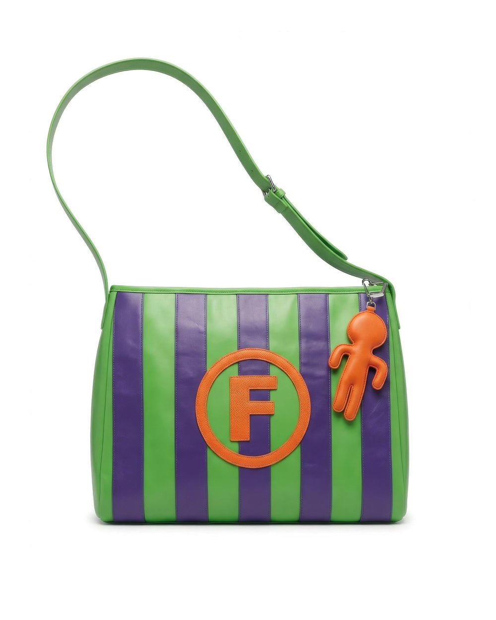 La Fam Sidekick Messenger Bag blue green at Dream Unit Amsterdam
