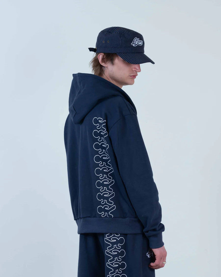 running rico jogging zipper navy