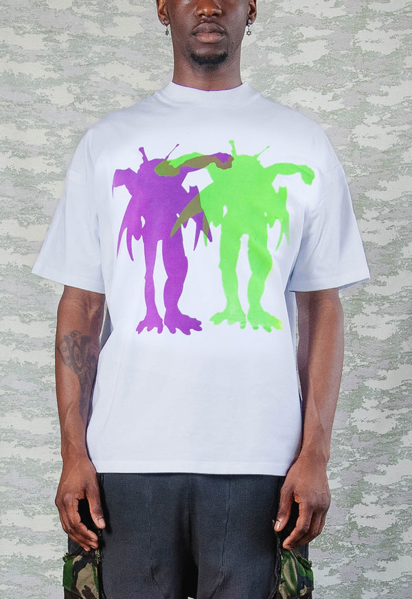 TWIN TEE – front view – by YAKU – Dream Unit Amsterdam