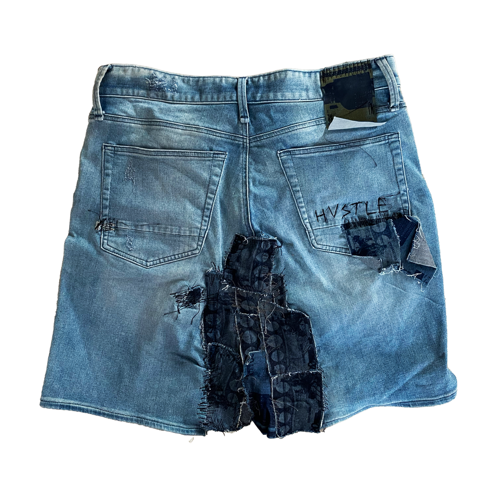 Upcycled Jean Jorts