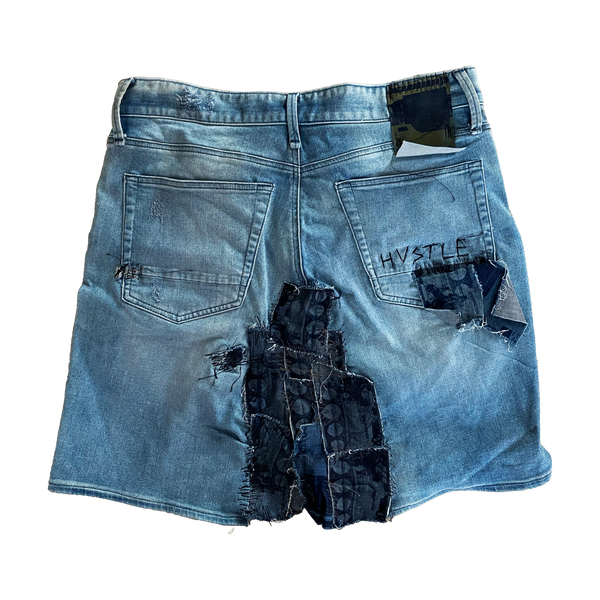 Upcycled Jean Jorts