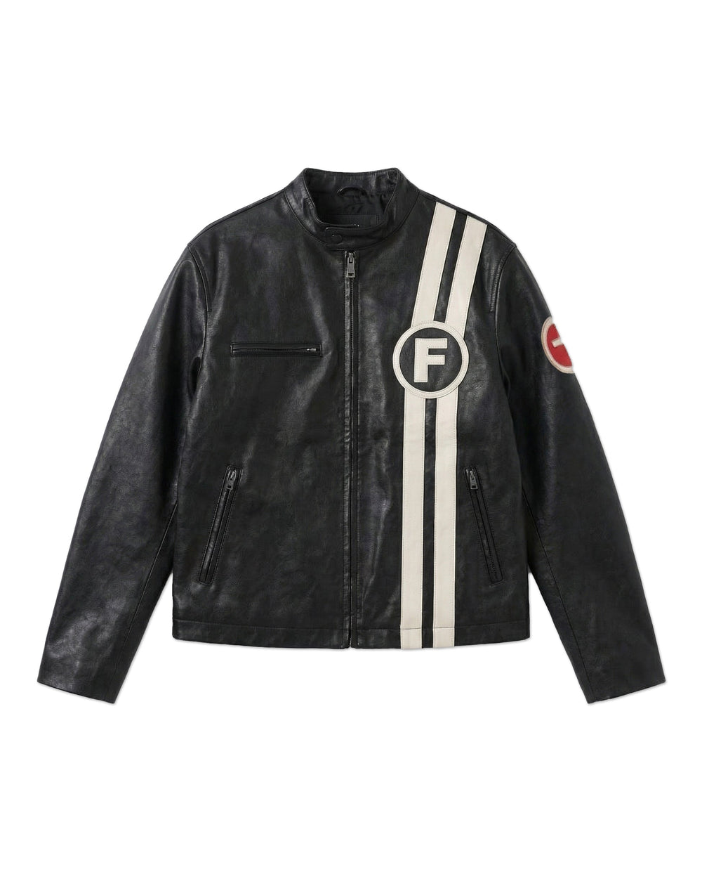La Fam F Circle Motor Jacket - Black
