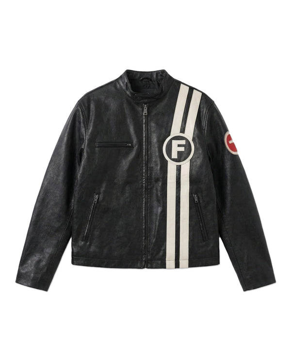 La Fam F Circle Motor Jacket - Black