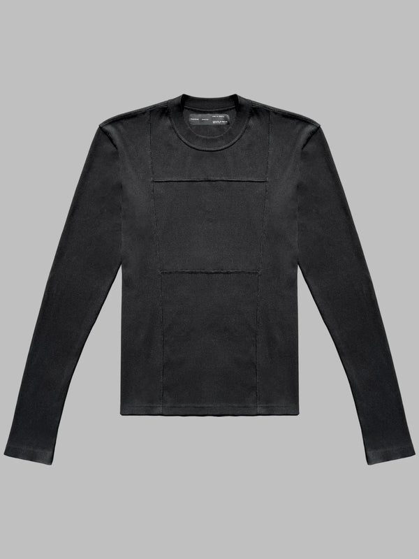 °Skin/ — panel longsleeve – front view – by °A-C/ – Dream Unit Amsterdam