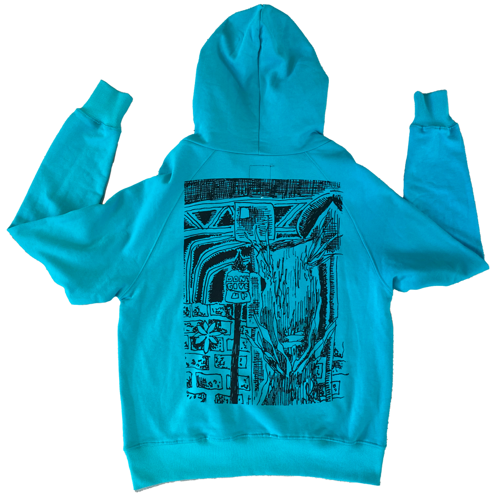 Blue Hoodie