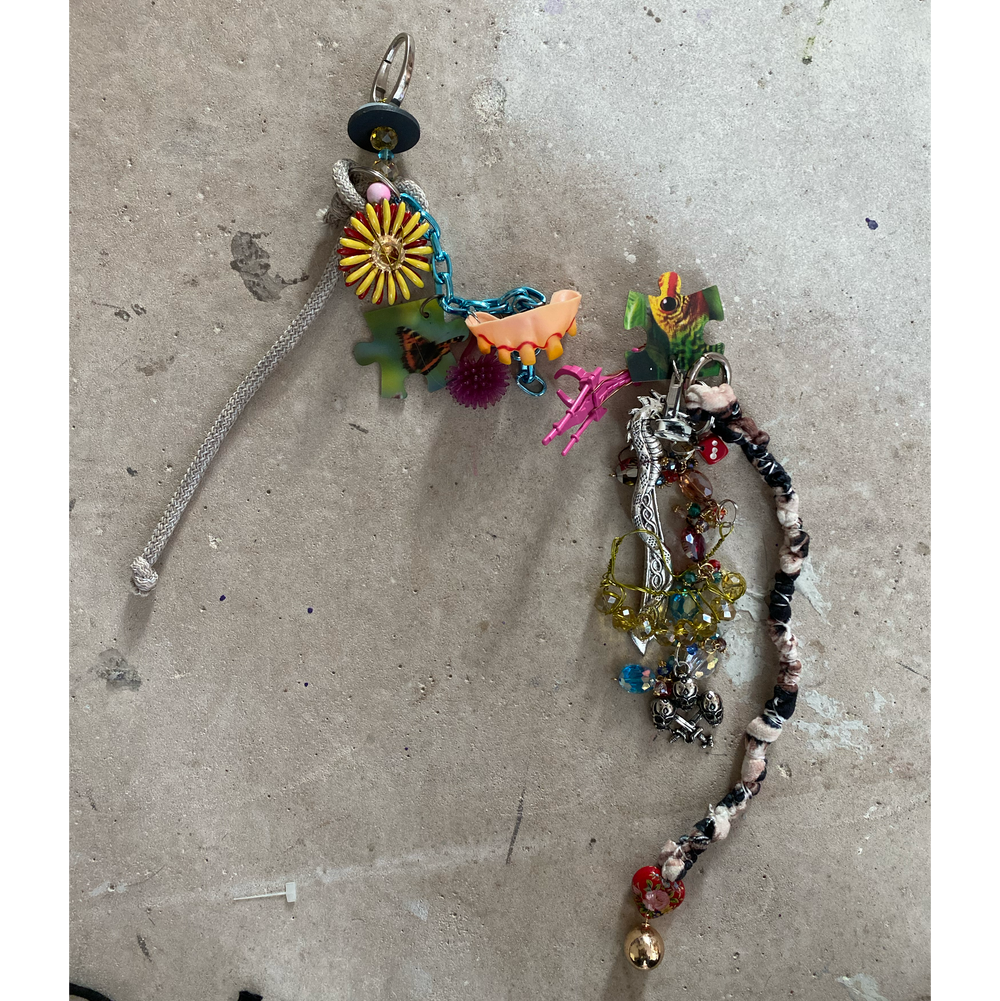 Sorcerer multicolour keychain — product view
