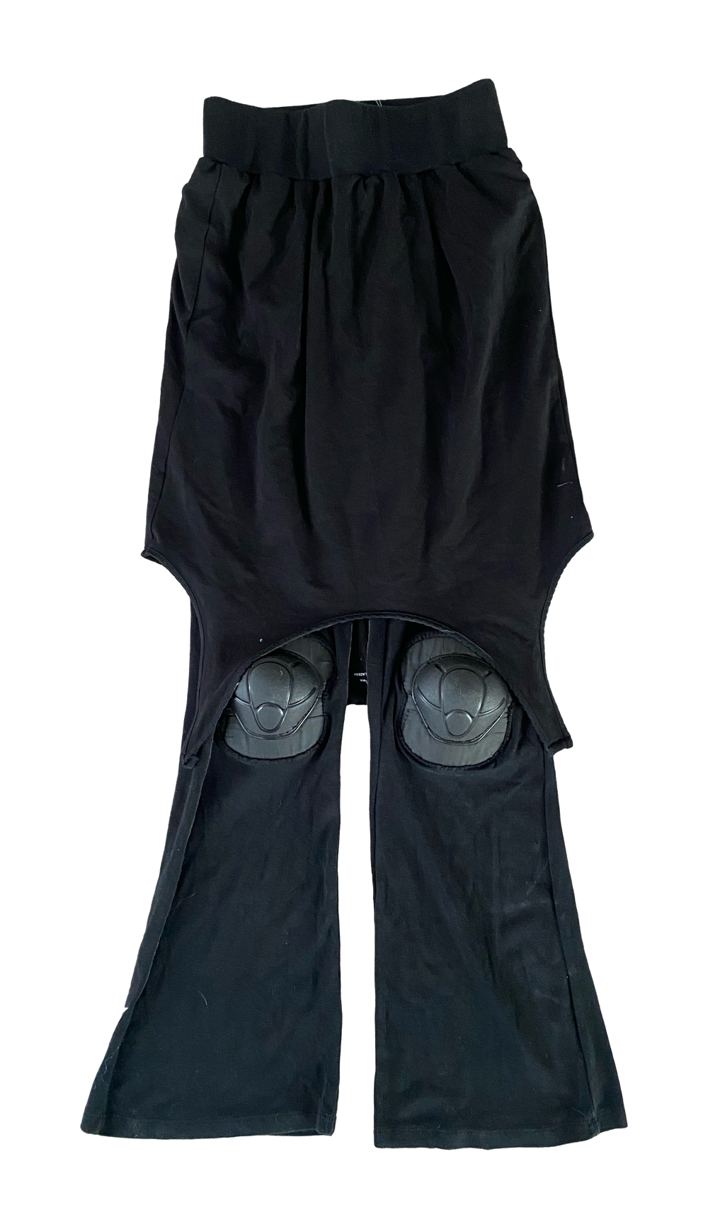 Black Patella Leggings by Sorcerer — front view