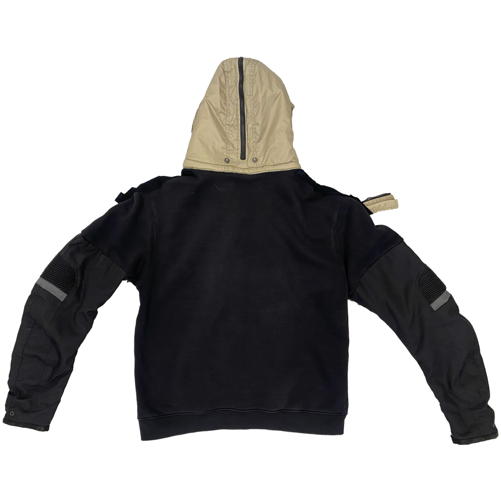 Moto Hoodie Jacket by Sorcerer — back view