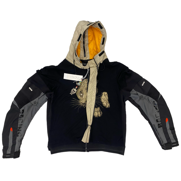 Moto Hoodie Jacket by Sorcerer — front view